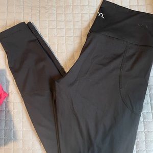 EQYL black Legging and Bra Set